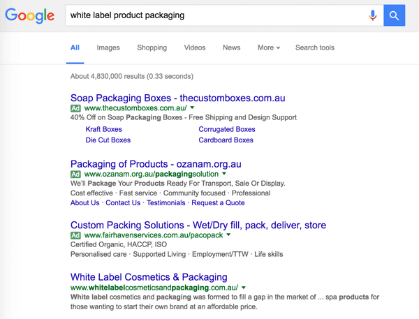 google-search-white-label-product-packaging1